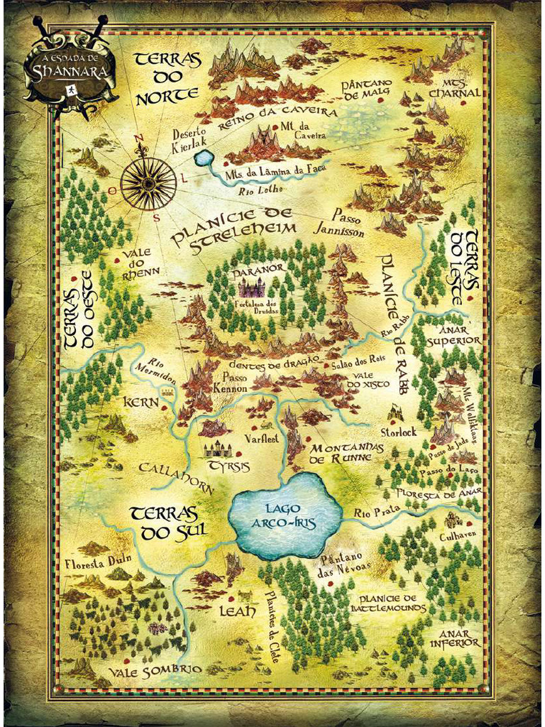 Mapa Shannara | PDF