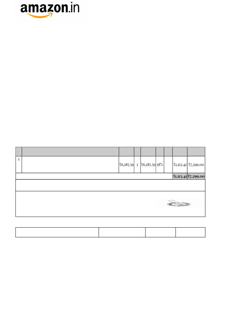 TV Invoice | PDF