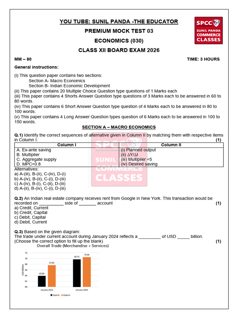 SPCC Mock Eco 3 | PDF