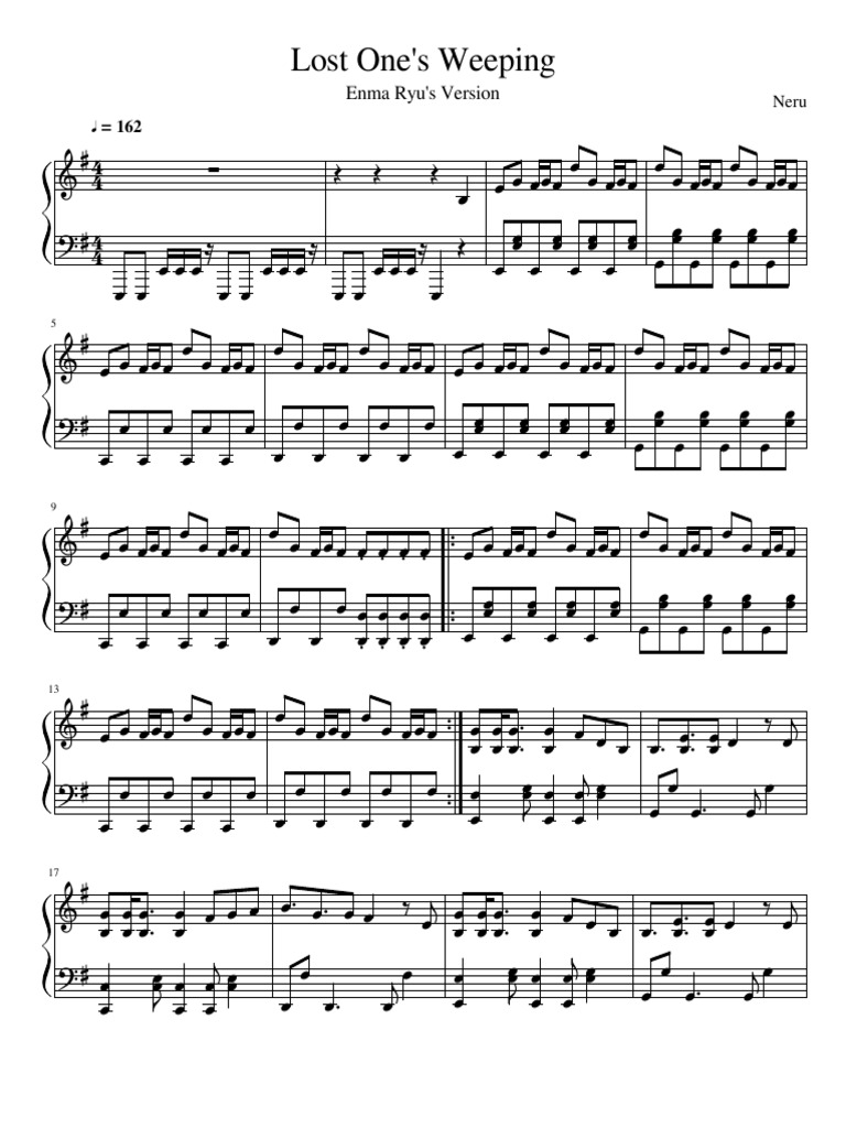Lost Ones Weeping | PDF