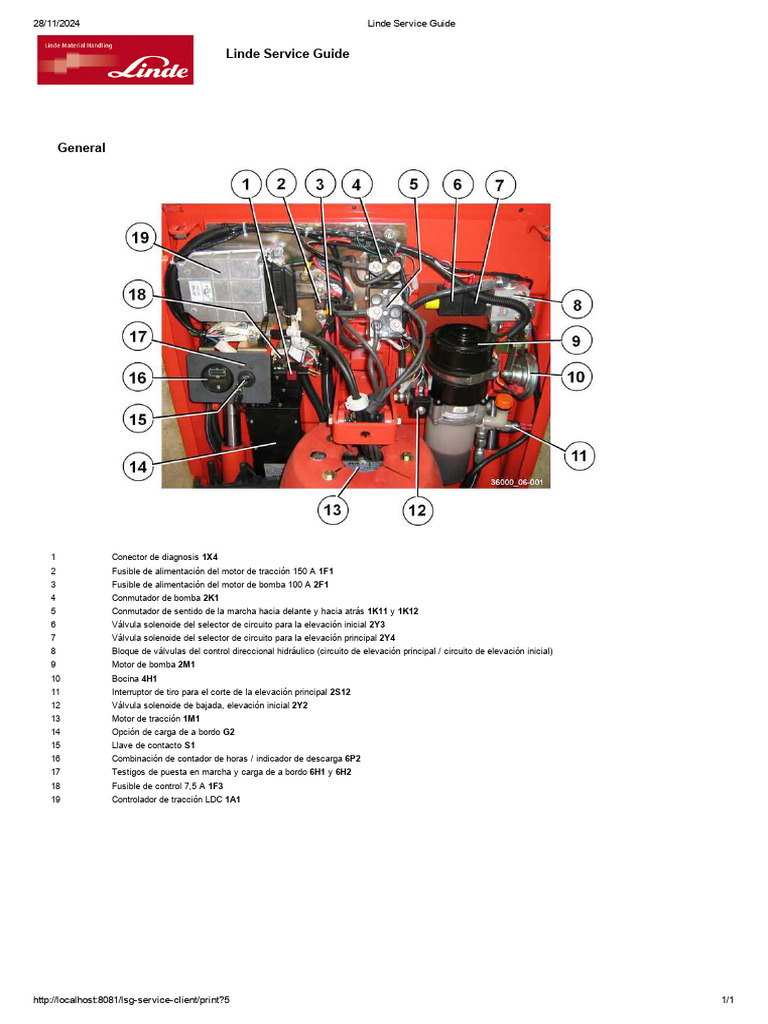 Linde Service Guide | PDF
