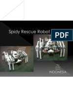 Spidy Rescue Robot (Mts PKP Jis)