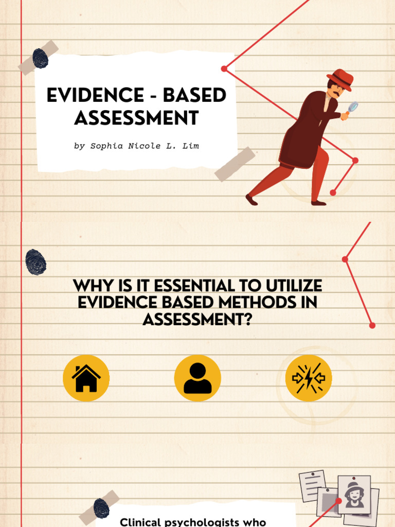 Evidence-Based Assessment Presentation | PDF