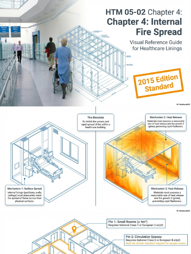 Chapter 04 Healthcare - Fire - Lining - Blueprint | PDF