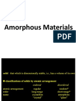 Amorphous Materials