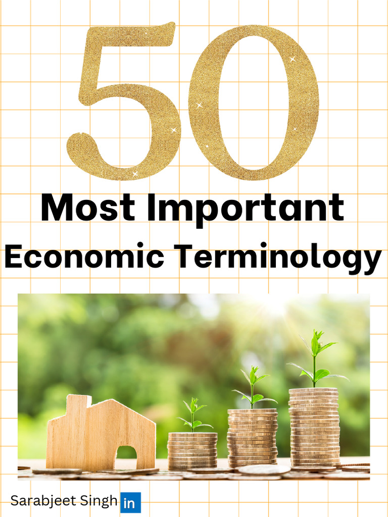 50 Most Important Economic Terms | PDF