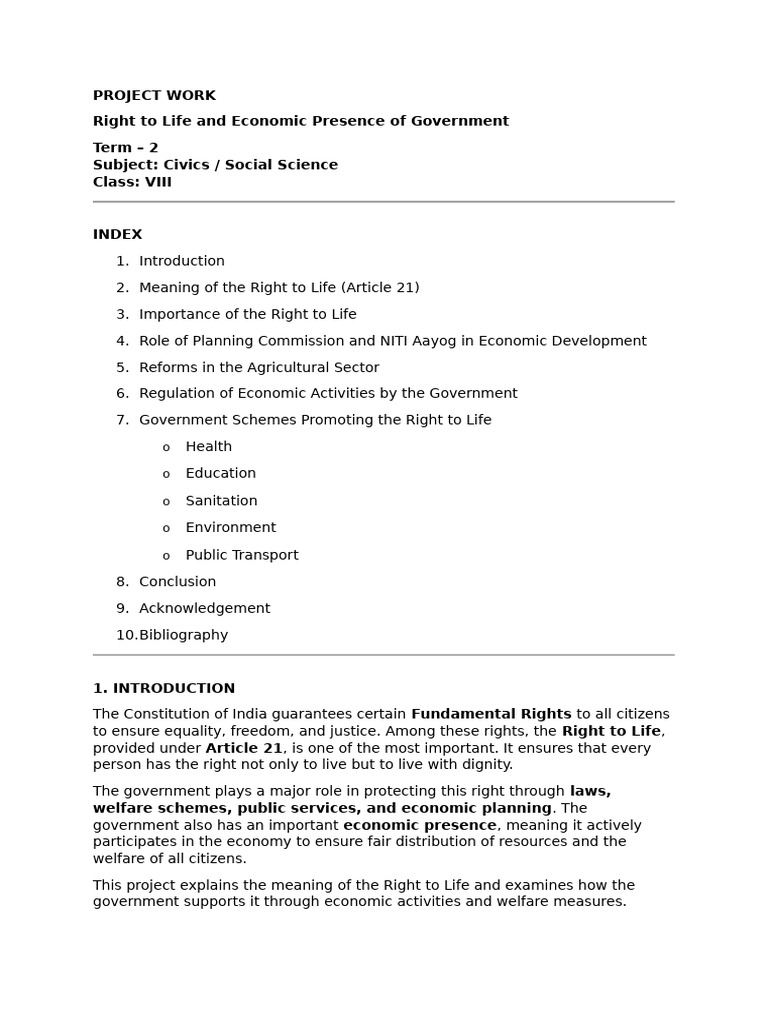 Project Work | PDF