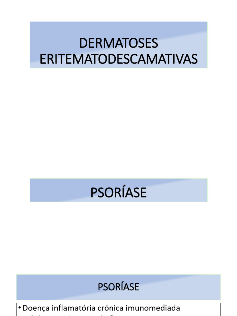 Dermatoses EritematodescamativasUEM 30042025 | PDF