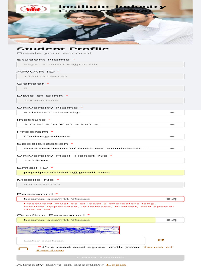 Internship Portal | PDF