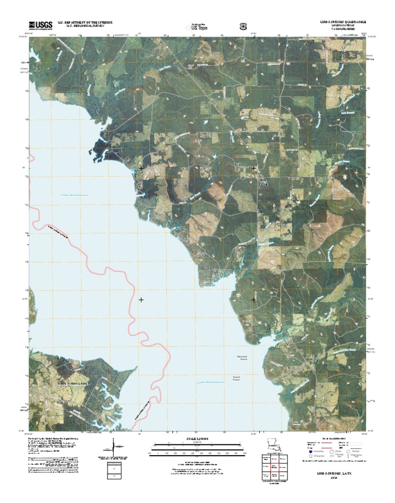 Topographic Map of Union Springs United States Geological Survey