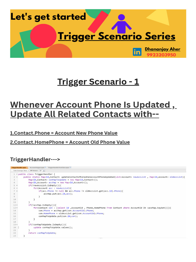 Trigger Practice Scenario Series | PDF