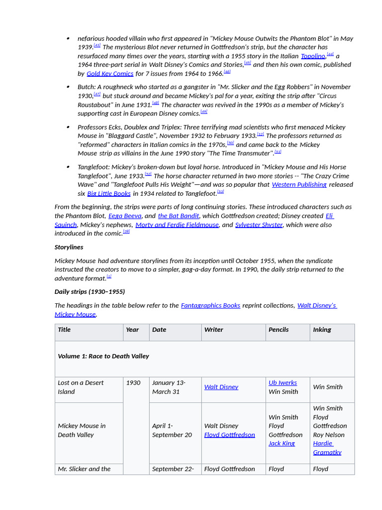 Mickey Mouse | PDF