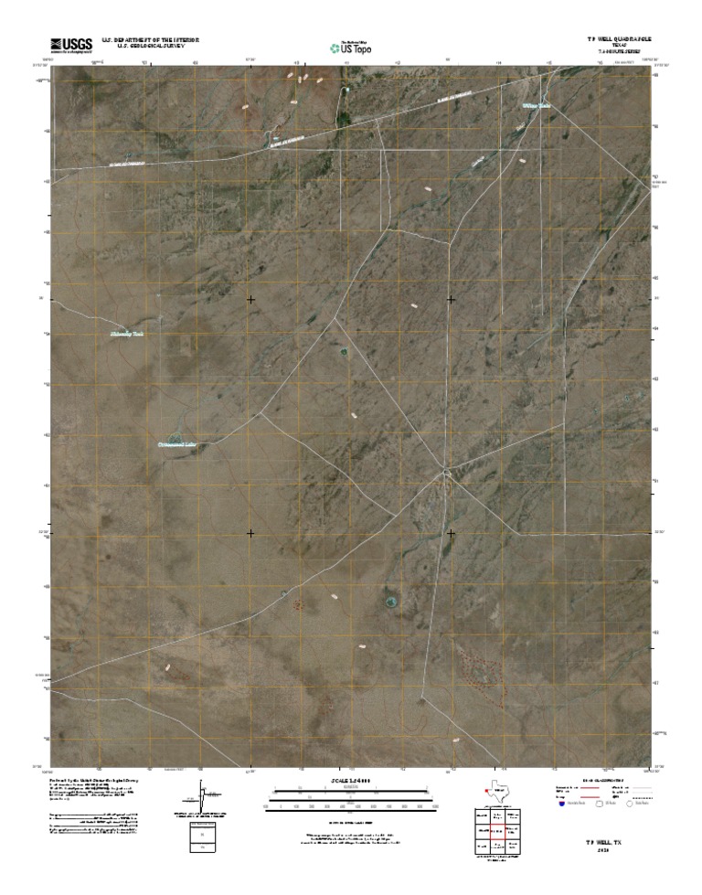 Topographic Map of T P Well | PDF | Home & Garden | Technology ...
