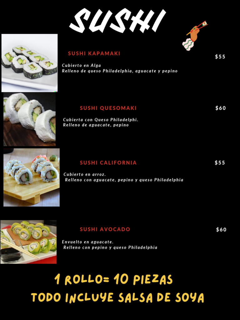 Sushi Menú - 20250721 - 165939 - 0000 | PDF