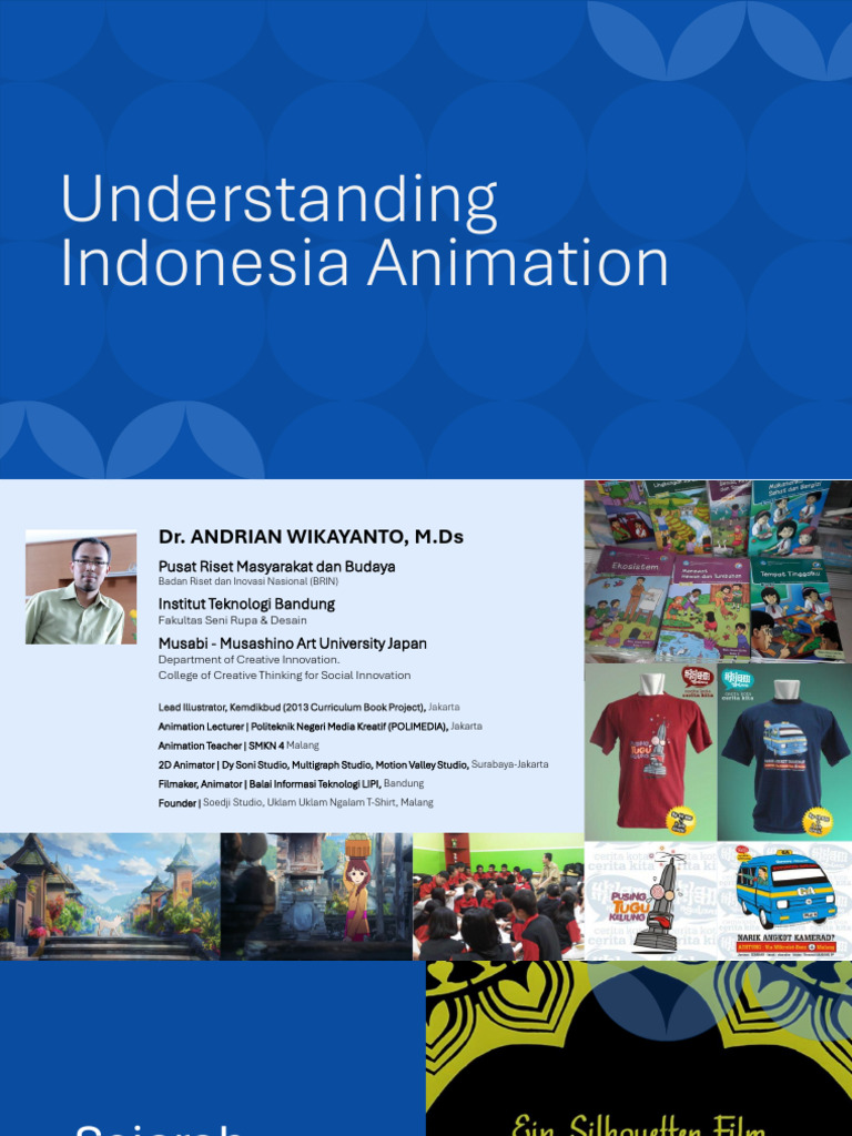 Understanding Indonesia Animation - Andrian Wikayanto - IPB | PDF