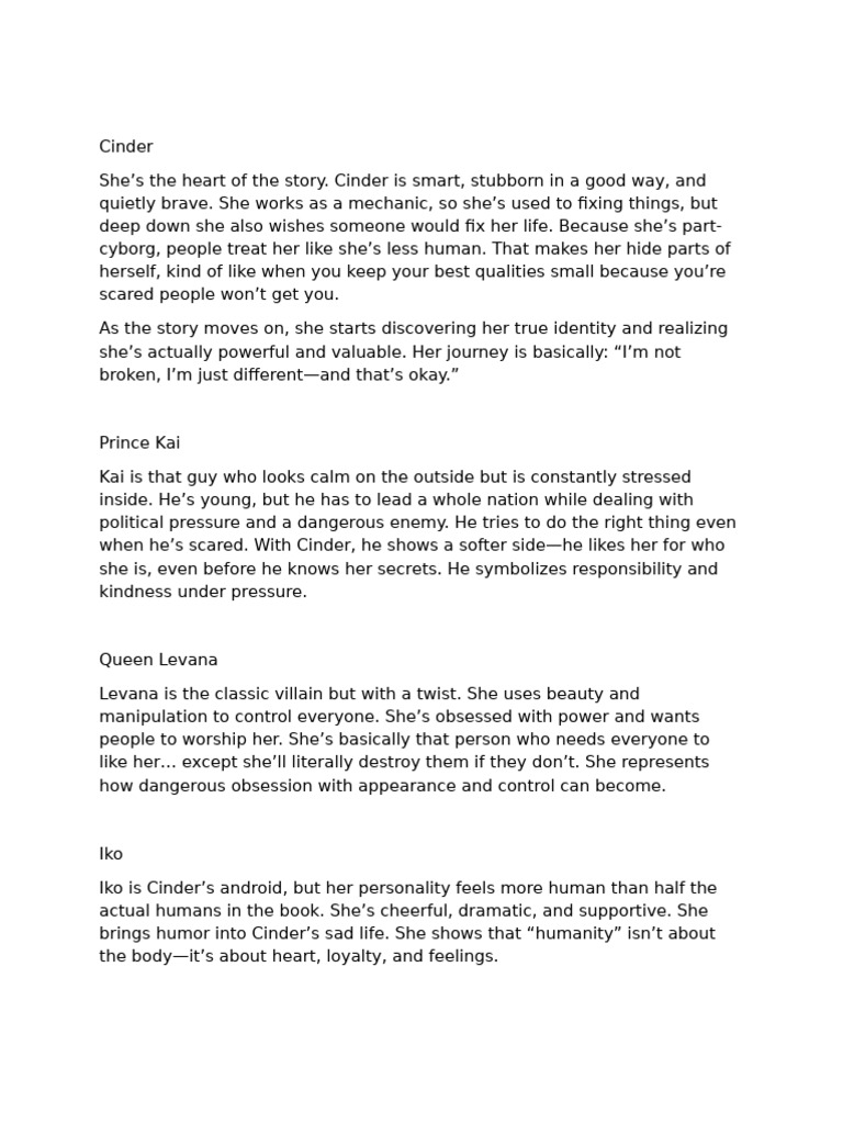 Cinder | PDF