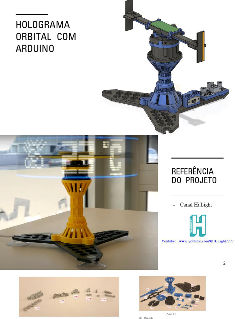 Holograma Orbital Com Arduino | PDF