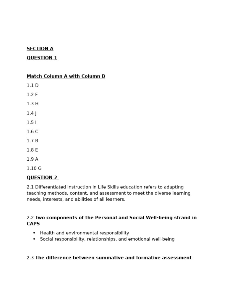 Section A | PDF
