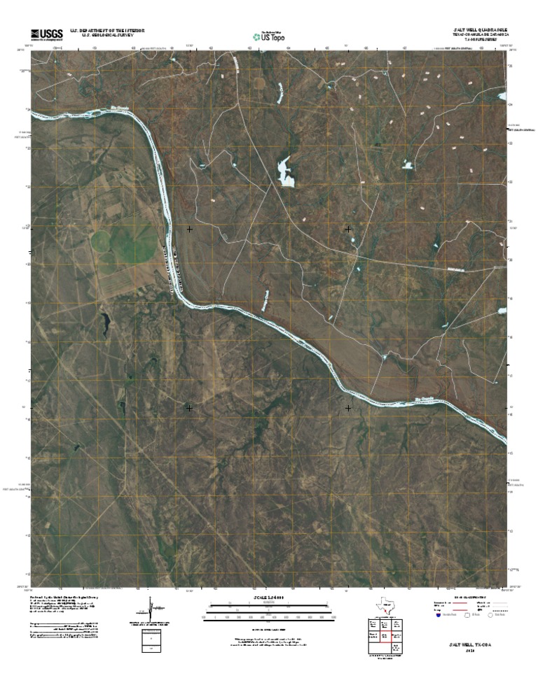 Topographic Map of Salt Well | PDF