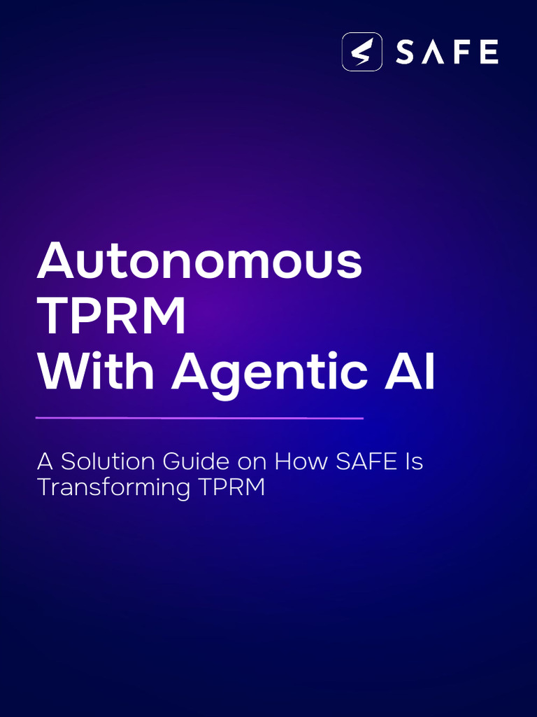 SAFE TPRM Solution Brief | PDF