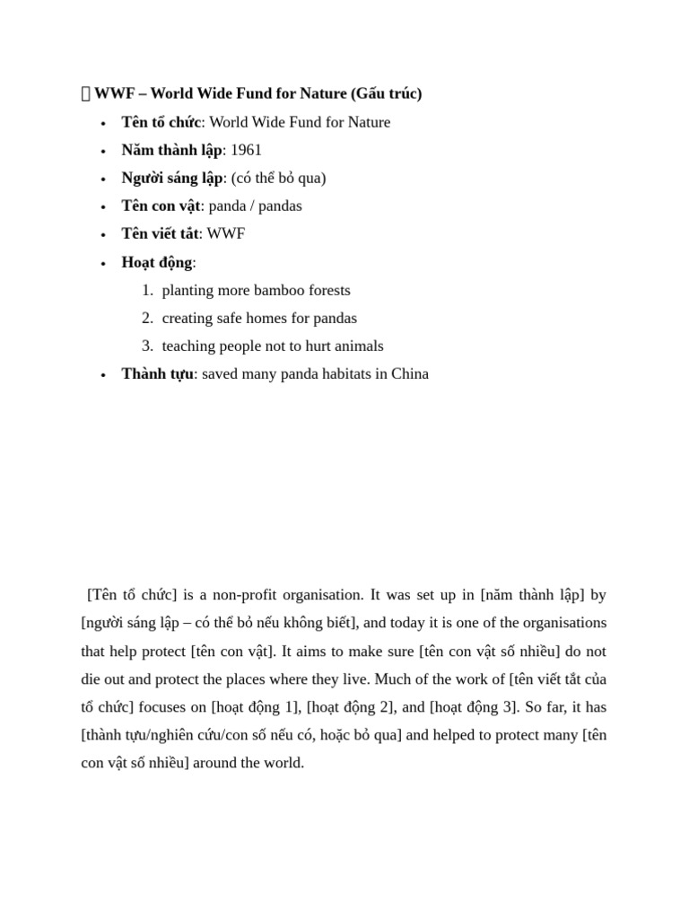? WWF | PDF
