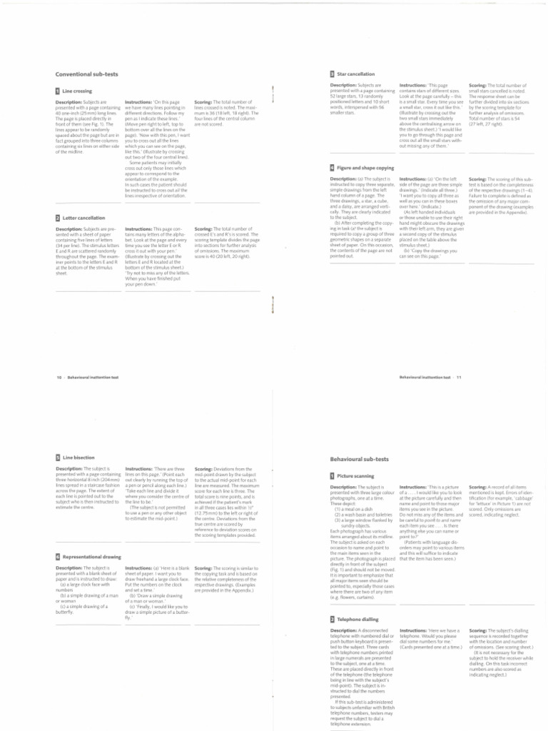 BIT Conventional Test | PDF