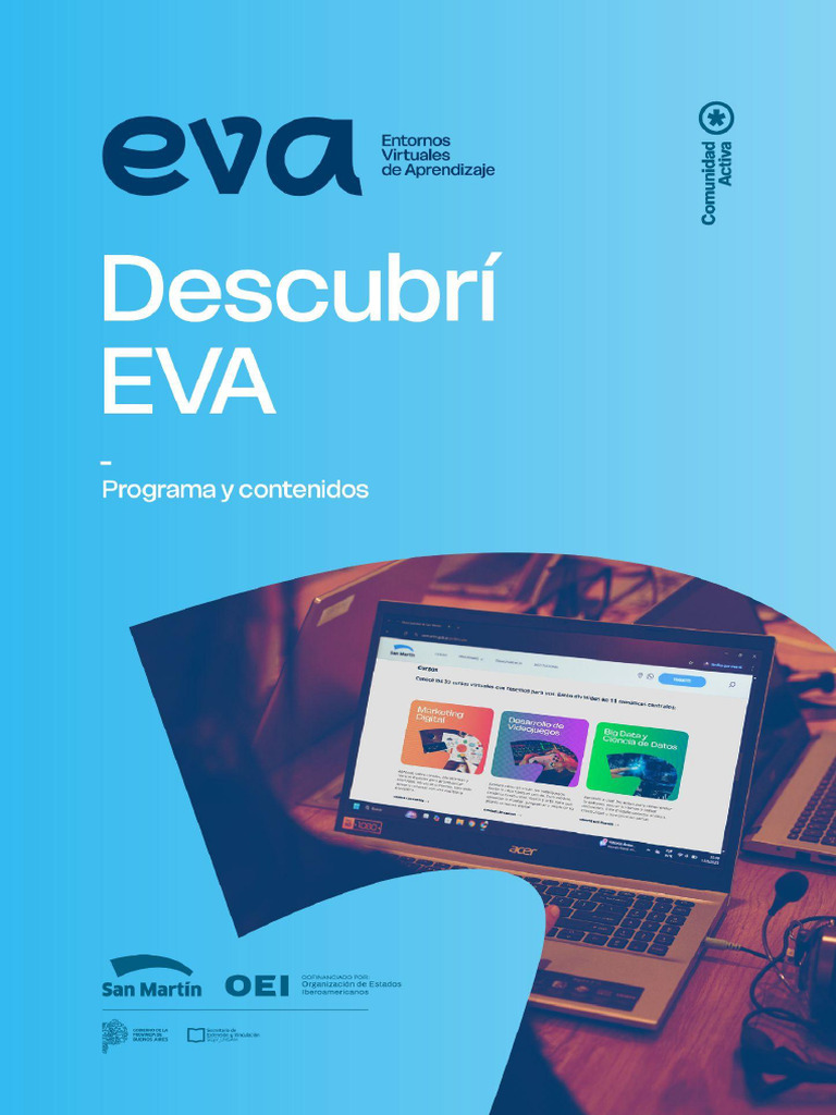 Comunidad EVA - Descubrí EVA | PDF | Enseñando | Aprendizaje