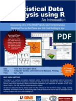 Statistical Data Analysis Using R November 2012