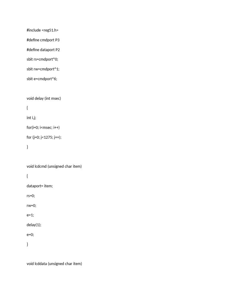 LCD | PDF