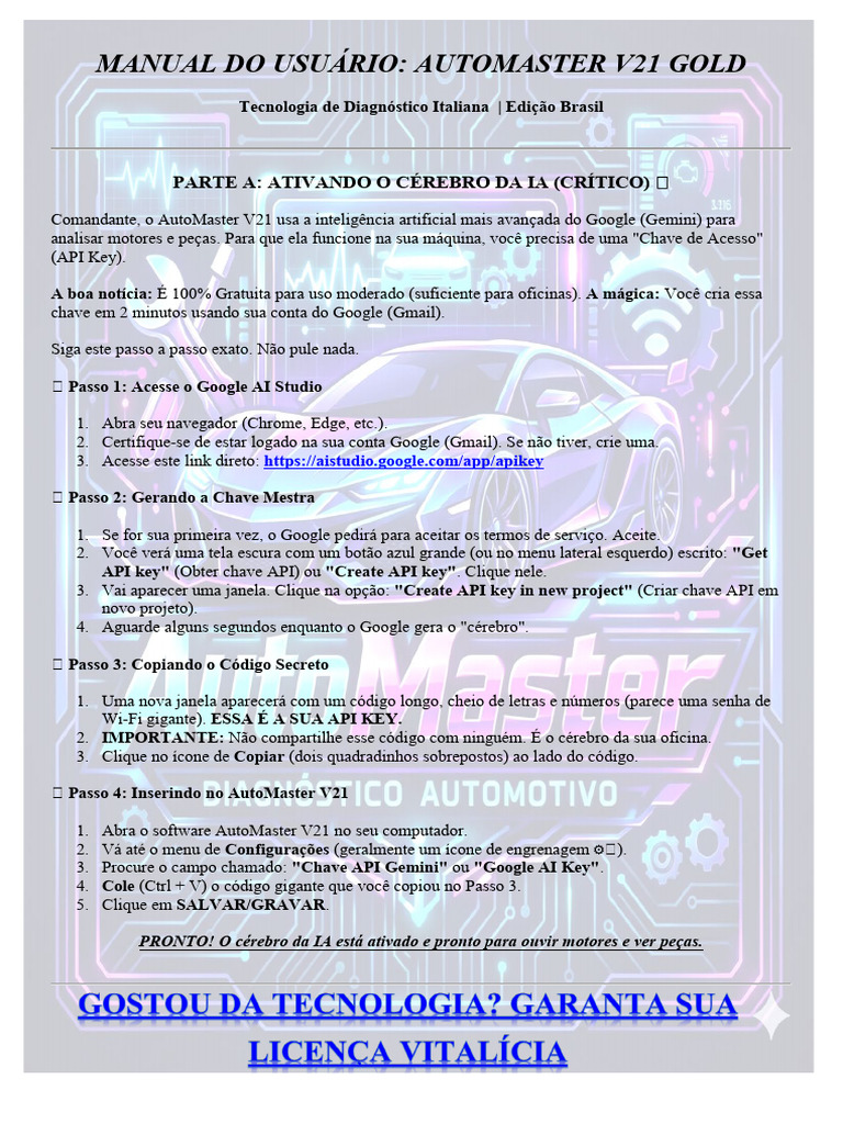 Manual AutoMaster V21 | PDF | USB | Bluetooth