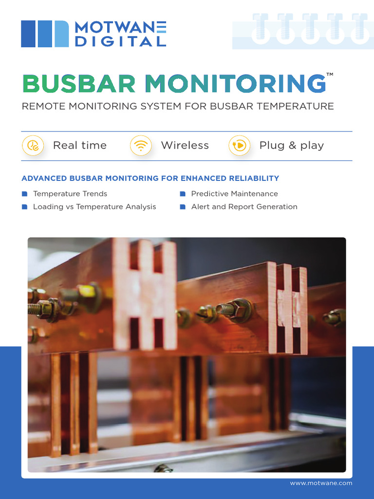 Busbar Monitoring Datasheet v1.3 | PDF | Wireless | Power Supply