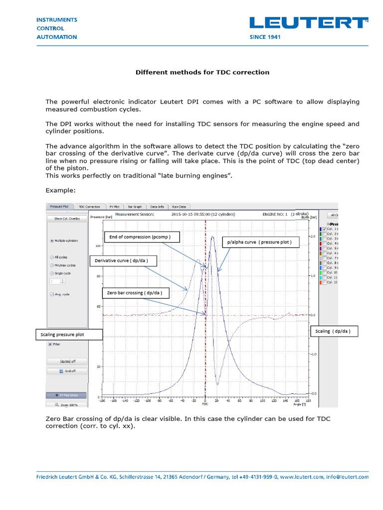 Different Methods For TDC Correction | PDF | Engines | Combustion