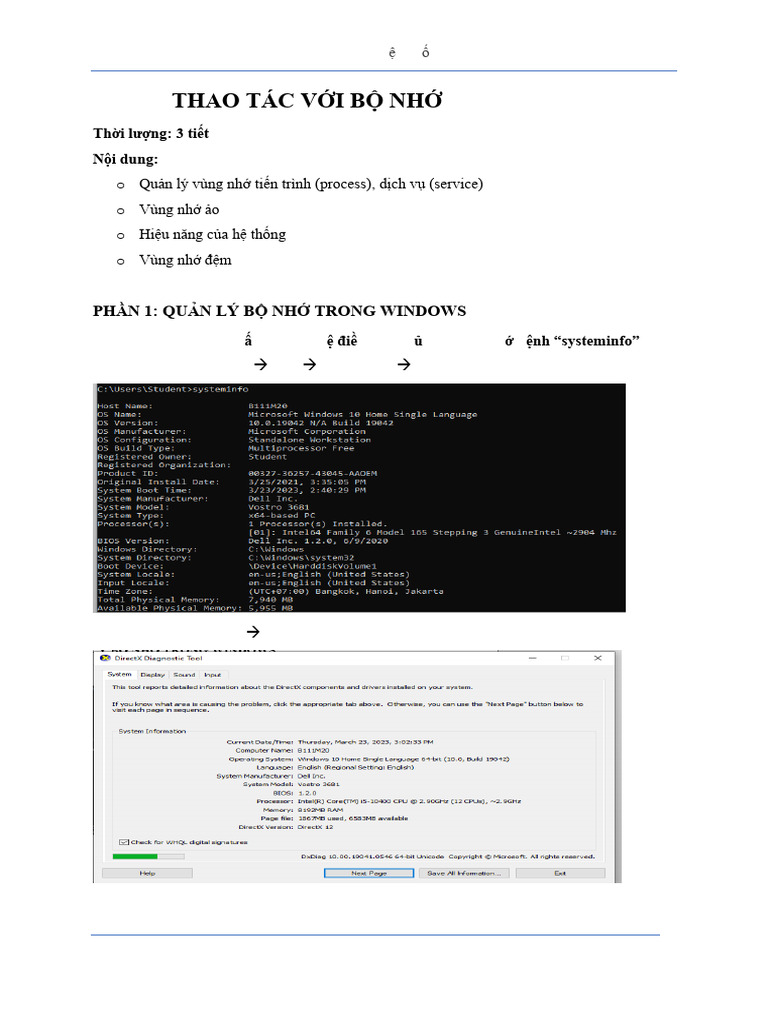 (Thongtinhocsinh - Com) Lab05 | PDF