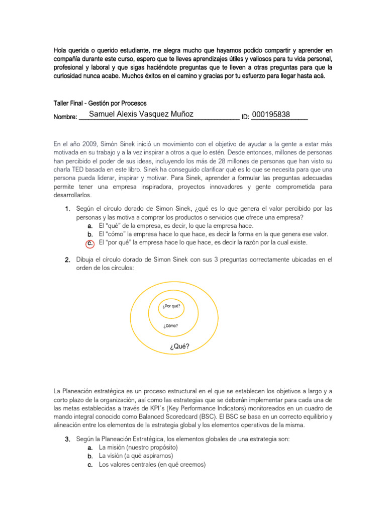 Taller Final Samuel Alexis Vasquez | PDF | Pensamiento sistémico ...