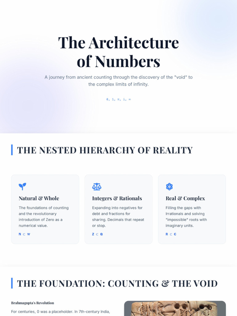 The Architecture of Numbers | PDF