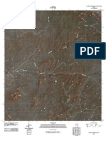 Topographic Map of La Mota Mountain