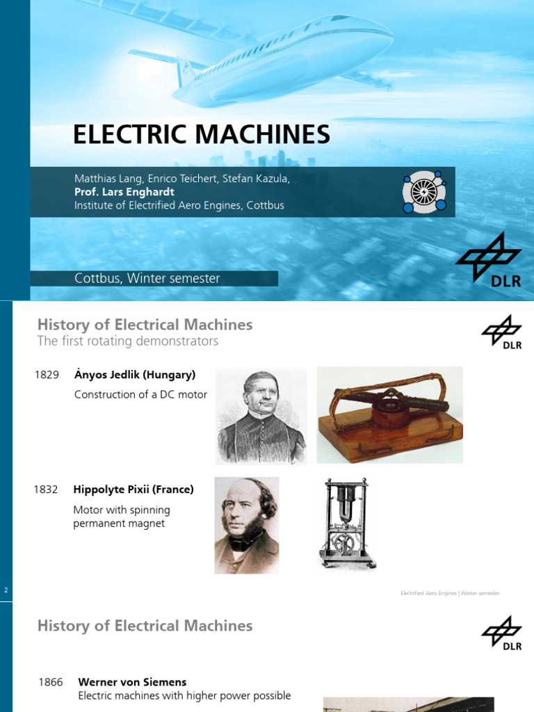 VL - 07 - Electric Machines | PDF | Electric Motor | Machines