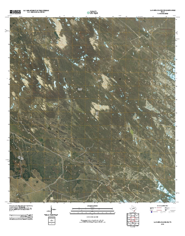 Topographic Map of La Parra Ranch SE | PDF | Geomatics | Cartography