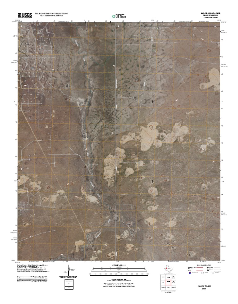 Jal SE Quadrangle Map Overview | PDF