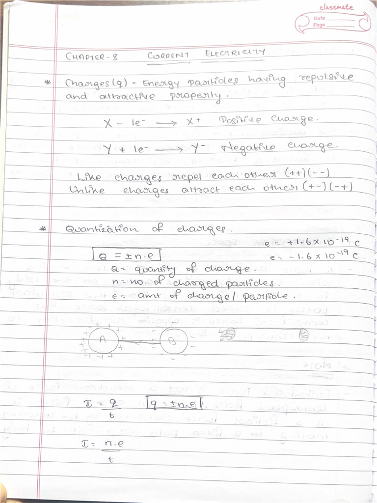 Electricity Formula and Notes | PDF