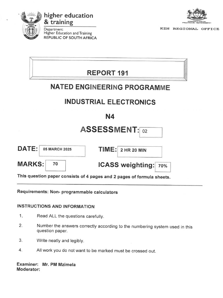 Ie N4 Test 2 | PDF