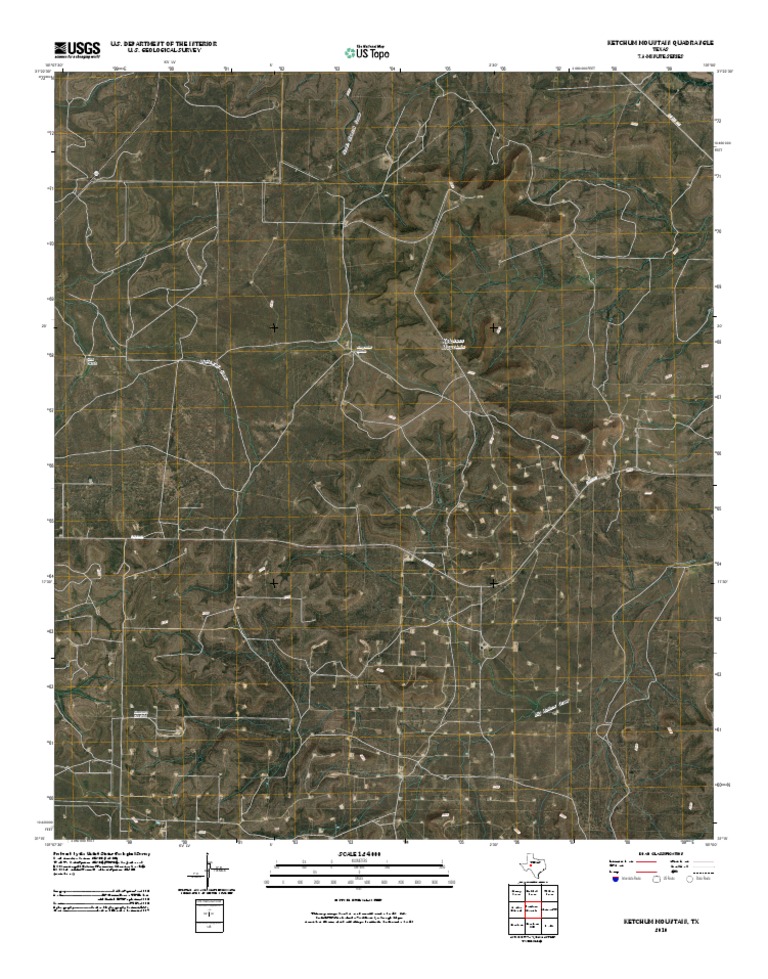 Topographic Map of Ketchum Mountain PDF