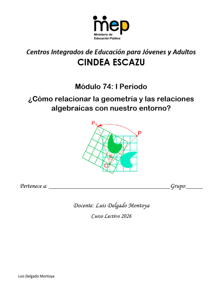 Folleto 74G, 2026 | PDF | Geometría | Triángulo