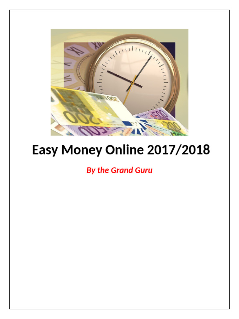 Easy Money Online | PDF
