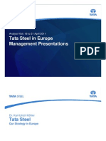 Tata Steel Investor Presentation Apr 2011