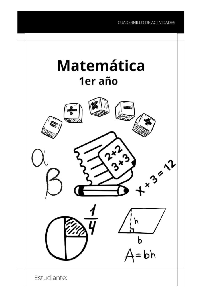 Cuadernillo 1ro Tec 2025 PDF | PDF | División (Matemáticas) | Ángulo