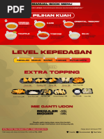 Menu dan Harga Roka Ramen Jogja 2025 | PDF