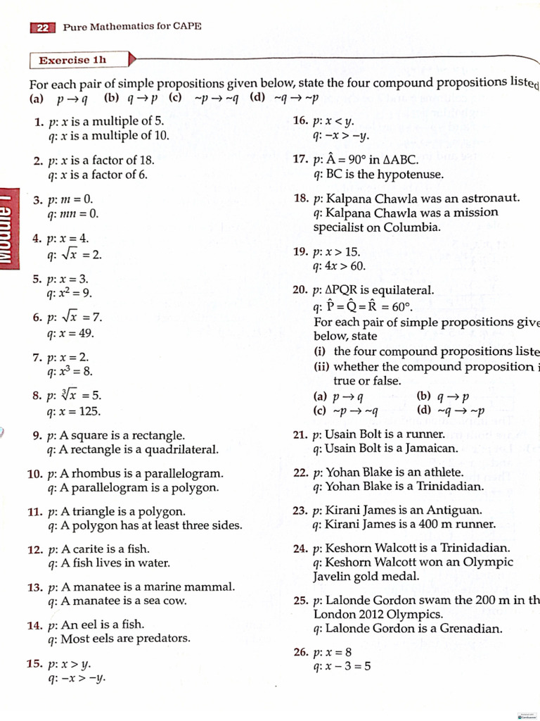 Logic and Reasoning Worksheet | PDF