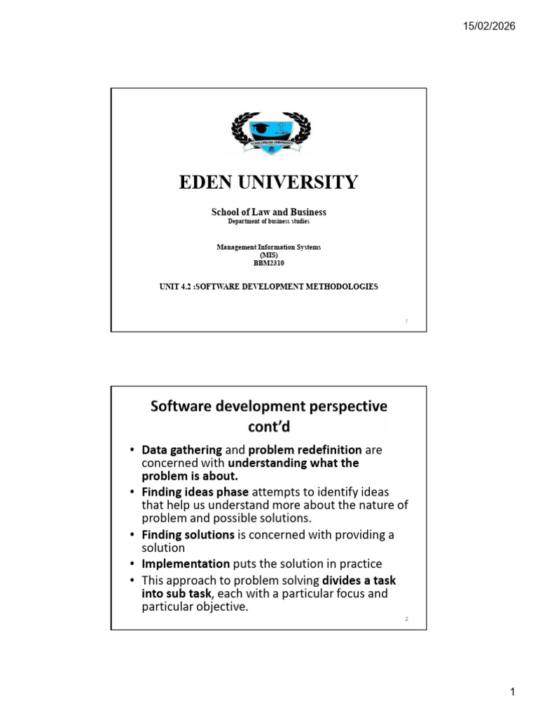 UNIT 4.2 Methodologies More | PDF | Software Development Process ...