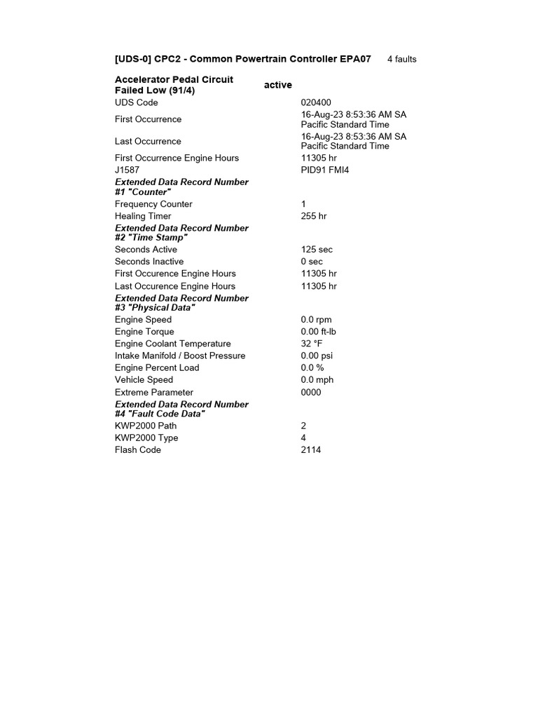 Codigos | PDF | Engines | Throttle